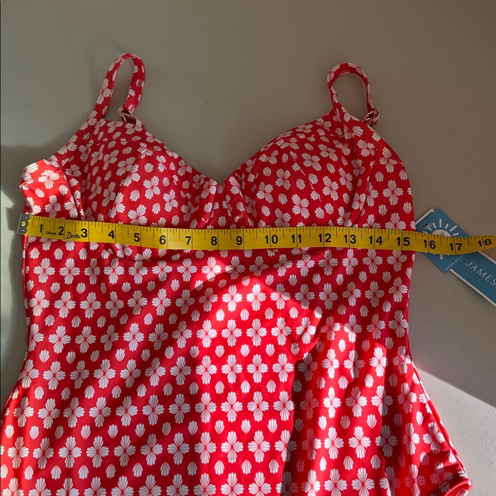 NWT Draper James Vibrant Red Garment Size Large - Picture 6 of 14